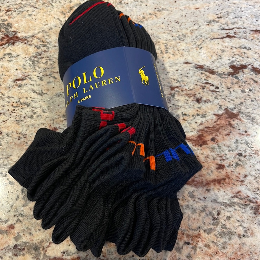 Polo by Ralph Lauren No Show Socks